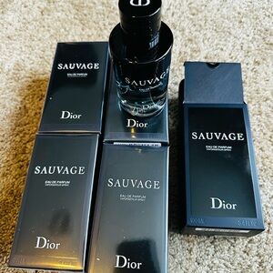 Dior Sauvage Fragrance Collection in Black